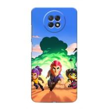 Чехол для Xiaomi Redmi Note 9T Бравл Старс (VPrint)