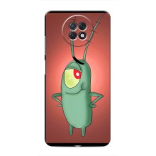 Чохол з картинкою "Одноокий Планктон" на Xiaomi Redmi Note 9T (Стильний Планктон)