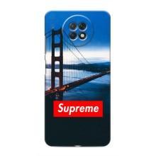 Чехол для Xiaomi Redmi Note 9T с картинкой Supreme (AlphaPrint)
