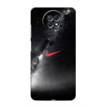 Чехол для Xiaomi Redmi Note 9T - с принтом Найк (AlphaPrint) (Найк красный)