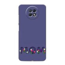 Чохли для мами на Xiaomi Redmi Note 9T – Мама в квітах