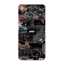 Чехол Формула1 на Xiaomi Redmi Note 9T – Коллаж Ф1
