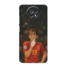 Чехол с футболистом Ламин Ямаль Xiaomi Redmi Note 9T (Ямаль аниме)