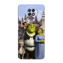Чехол с мультфильмом Шрек на Xiaomi Redmi Note 9T