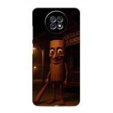 Чехол с мемом Тралалело тралала на Xiaomi Redmi Note 9T (Тунг тунг тунг сахур)