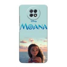 Чехол с мультфильмом Моана Xiaomi Redmi Note 9T