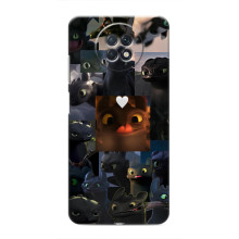 Чехол как приручить дракона на Xiaomi Redmi Note 9T – Дракон коллаж