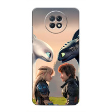 Чехол как приручить дракона на Xiaomi Redmi Note 9T – Гикавка и Астрид