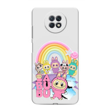 Чехол с Лабубу на Xiaomi Redmi Note 9T – Фон Лабубу