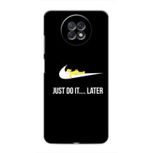 Чехол с логотипом Найк на Xiaomi Redmi Note 9T – Nike just do it