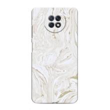 Мраморный чехол на Xiaomi Redmi Note 9T (VPrint) (Белый мрамор)