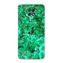 Мраморный чехол на Xiaomi Redmi Note 9T (VPrint) (Салатный Мрамор)