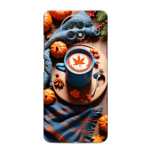 Чохол з унікальним дизайном 'Осінь з кавою' для Xiaomi Redmi Note 9T – Кава і гарбузики