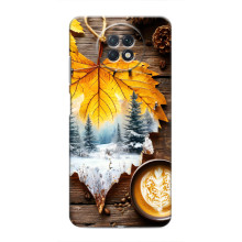 Чохол з унікальним дизайном 'Осінь з кавою' для Xiaomi Redmi Note 9T – Осінньо-зимове кава