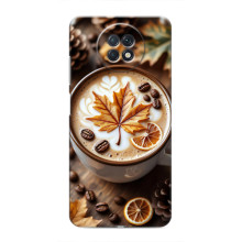 Чохол з унікальним дизайном 'Осінь з кавою' для Xiaomi Redmi Note 9T – Пряна кава