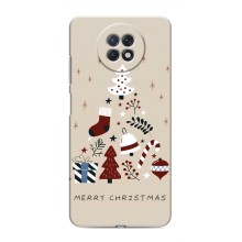 Різдвяні Чохли для Xiaomi Redmi Note 9T (VPrint) (Merry Christmas)