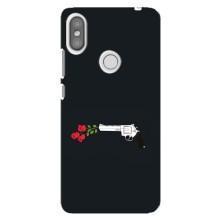 Чехлы (ART) Цветы на Xiaomi Redmi S2 (VPrint) (Неожиданные цветы)