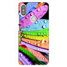 Чехлы (ART) Цветы на Xiaomi Redmi S2 (VPrint) (Семицветик)