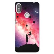 Чехлы для любимой на Сяомі Редмі С2 (VPrint) (З Кульками)