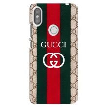 Чохли  GUCCI для Сяомі Редмі С2 (AlphaPrint) (Gucci дизайн)