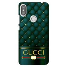 Чохли  GUCCI для Сяомі Редмі С2 (AlphaPrint) (Текстура Гуччі)