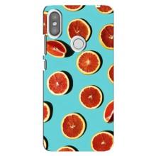 Чохли з фруктами для Xiaomi Redmi S2 (VPrint) (Грейпфрут)