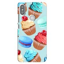 Чохли з фруктами для Xiaomi Redmi S2 (VPrint) (Кексики)