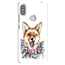 Чохли з картинкою Лисичка для Xiaomi Redmi S2 (VPrint) (Весела лисичка)