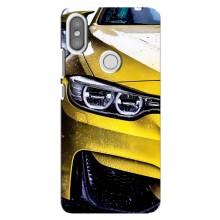 Чохли з Машинами на Сяомі Редмі С2 (VPrint) (Жовта машина)