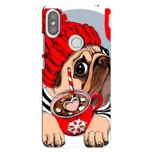 Чохли з собаками для Xiaomi Redmi S2 (VPrint) (Песик в шапці)