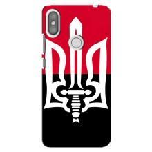 Чехлы УПА (Красно-Чёрный) на Xiaomi Redmi S2 – Герб Украины