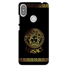 Чохли VERSACE для Сяомі Редмі С2 (PREMIUMPrint) – Logo Versace