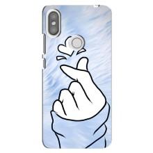 Чехлы (Знак сердечка) на Xiaomi Redmi S2 – Сердечка знак