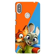 Чохли ЗООТРОПОЛІС для Xiaomi Redmi S2 (Нік і Хопс)