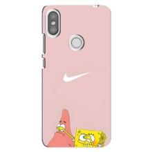 Чехол Губка Боб для Редми S2 – Патрик и Губка