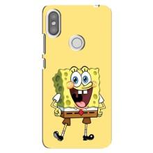 Чехол Губка Боб для Редми S2 – Веселый Спанч Боб