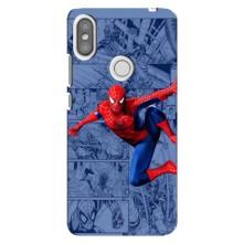 Силиконовый Чехол для Xiaomi Redmi S2 – Человек Паук