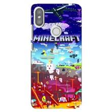 Чохол майнкрафт для Xiaomi Redmi S2 – MINECRAFT