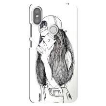 Чохол з друком для Xiaomi Redmi S2 - (Мода) (AlphaPrint) (Фото дівчини)
