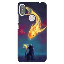 Чохол на тематику: Коти для Xiaomi Redmi S2 – Зустріч