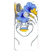 Чехол на Xiaomi Redmi S2 Украинский дизайн (Украинка на всю голову)