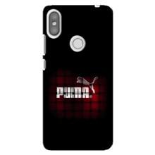 Чехол с Брендами одежды на Редми С2 – PUMA стиль