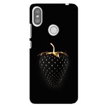 Чехол с изображением  вкусной еды для Xiaomi Redmi S2 – Чёрная клубника
