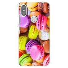 Чехол с изображением  вкусной еды для Xiaomi Redmi S2 – Макаруны