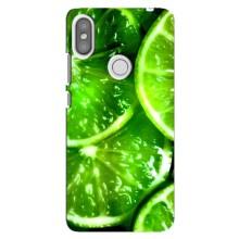 Чехол с изображением  вкусной еды для Xiaomi Redmi S2 – Яркий ЛАЙМ