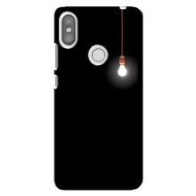 Чохол з картинками на чорному фоні для Xiaomi Redmi S2 – Лампочка