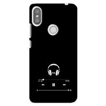 Чохол з картинками на чорному фоні для Xiaomi Redmi S2 – Плеєр