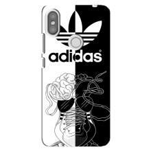 Чохол с стилі "Адідас" для Редмі С2 – Adidas шнурки