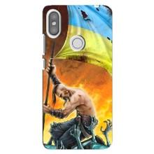 Чехол с картинкой (Патриотический КОЗАК) на Xiaomi Redmi S2 – Сильный Козак