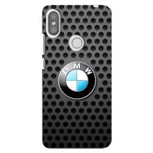 Чохол для Сяомі Редмі С2 - з принтом БМВ (AlphaPrint) (Знак БМВ)